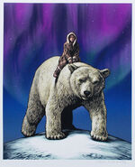 Northern Lights signed print by Chris Wormell