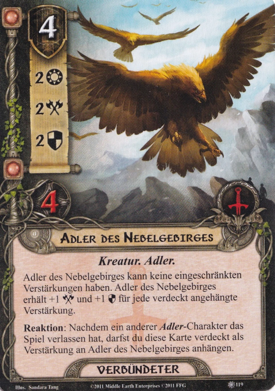 Adler Des Nebelgebirges Der Herr Der Ringe Das Kartenspiel Wiki Fandom