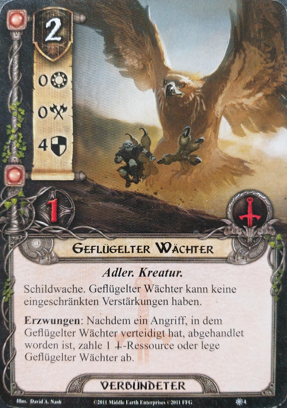 Geflügelter Wächter Der Herr der Ringe Das Kartenspiel Wiki Fandom