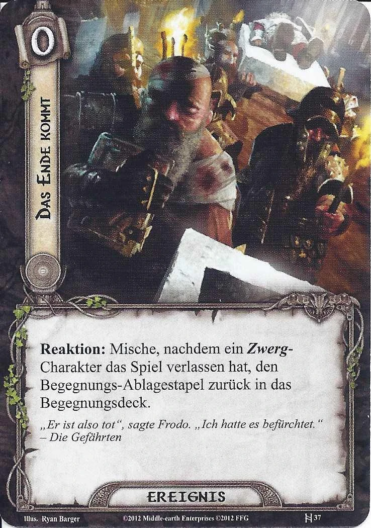 Das Ende kommt | Der Herr der Ringe: Das Kartenspiel Wiki | Fandom