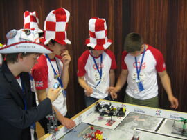C14 Robotics Team (Home Ed), who won the LEGO Robotics National Championships