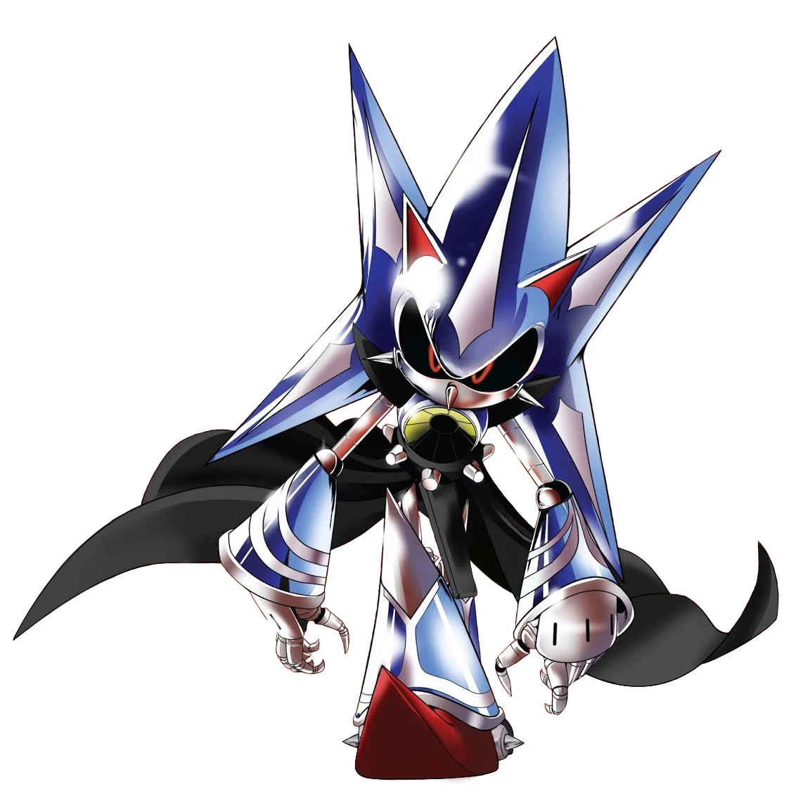 Kotaro on X: Human Lord Neo (Neo Metal Sonic from my AU) #metalorganicau  #neometalsonic #sonicau  / X