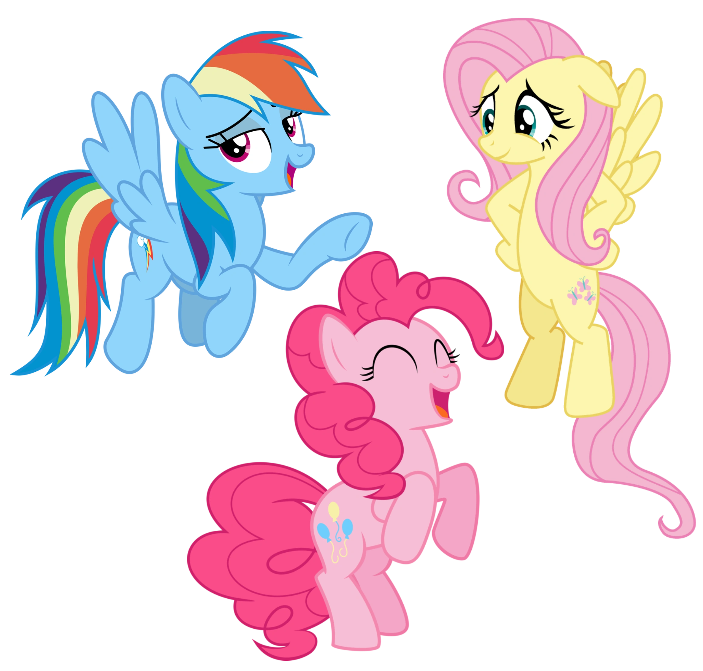 Fluttershy/Rainbow Dash/Pinkie Pie 