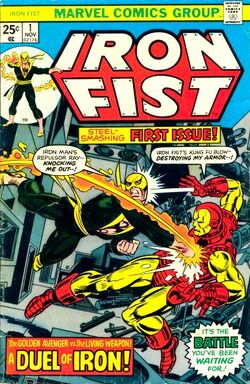 MARVEL LEGENDS COMIC BOOK REPRINT-IRON FIST #8