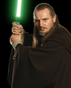 Qui-Gon Jinn, Headhunter's Holosuite Wiki