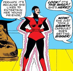 Wasp entertains children