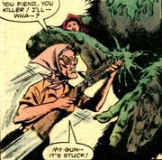 Jane attacks the .