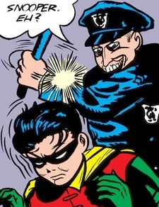 Joker beats on Robin
