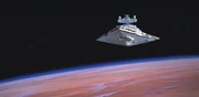 Star Destroyer over Tatooine