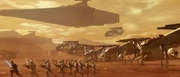 The GAR begin the ground assault.