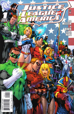 2nd appearance of the Justice League of America JLA in Brave and