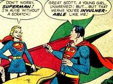 Supergirl meets Superman
