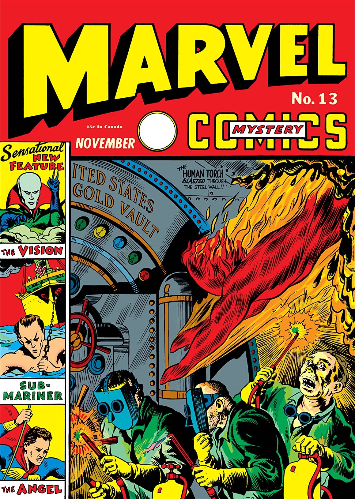 Comics 13. Marvel Mystery Comics. Первый комикс Марвел 1939. Марвел 1940. Марвел комикс 1940.