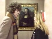 Doctor and Romana at the Louvre