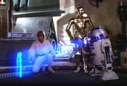 "Help me, Obi-Wan Kenobi. You're my only hope