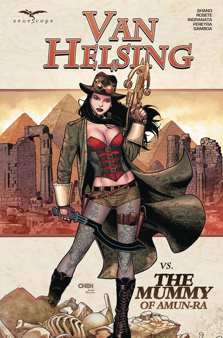 Van Helsing Vs The Mummy Of Amun Ra Tpb Headhunters Holosuite Wiki Fandom 