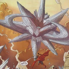 General Zod's warship