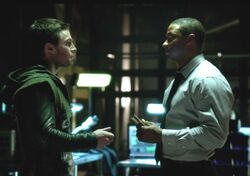 Arrow Salvation Headhunter s Holosuite Wiki Fandom
