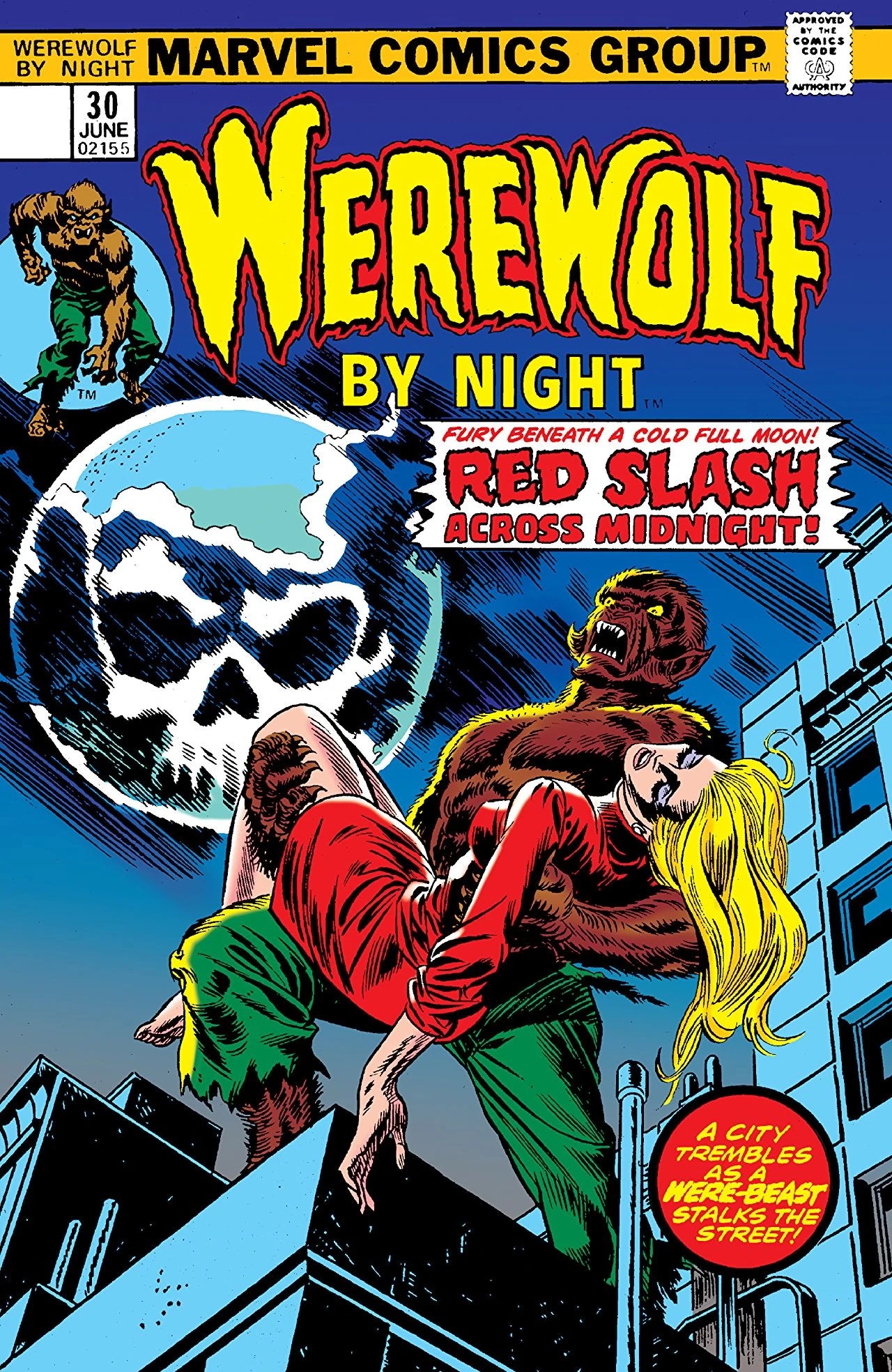 WEREWOLF BY NIGHT #28 MARVEL GLITTERNIGHT