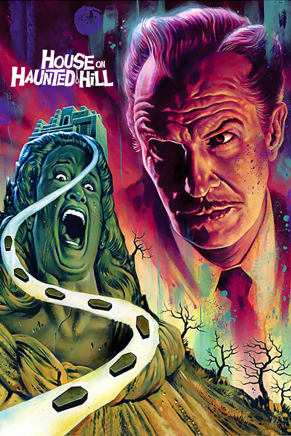 House on Haunted Hill, Vincent Price, Horror, Thriller