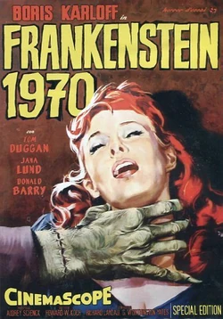 Frankenstein 1970 (1958) | Headhunter's Horror House Wiki | Fandom, image size:250x358