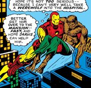 Iron Man and werewolf