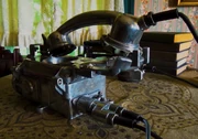 Antique nautical phone.