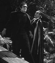 Dracula and the Frankenstein Monster