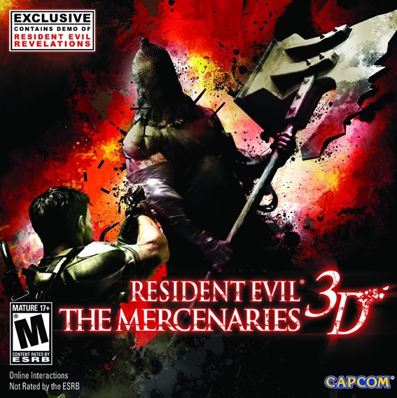 Resident evil mercenaries 3ds discount