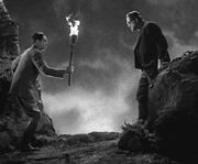 Henry Frankenstein and the Monster 002