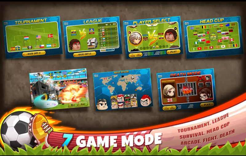 Game Modes, Head Soccer Wiki