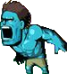 Mon-K as Blue Hulk