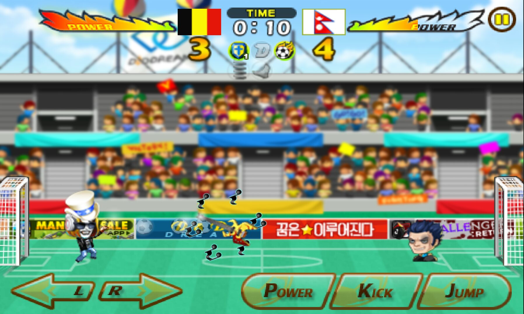 Head Soccer, Software