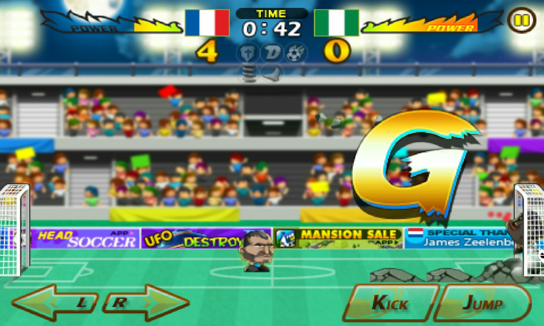 Head Soccer - 2 New character!! United kingdom & France. Wait