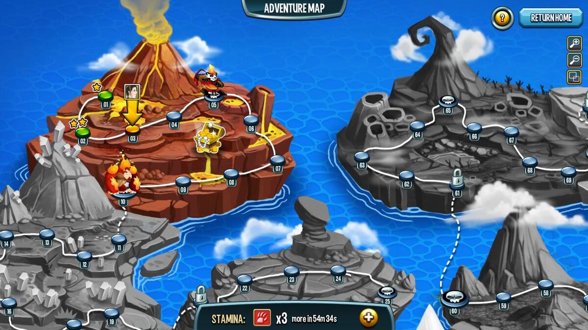 Прохождение monster islands