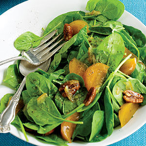 Spinach and persimmon salad.jpg