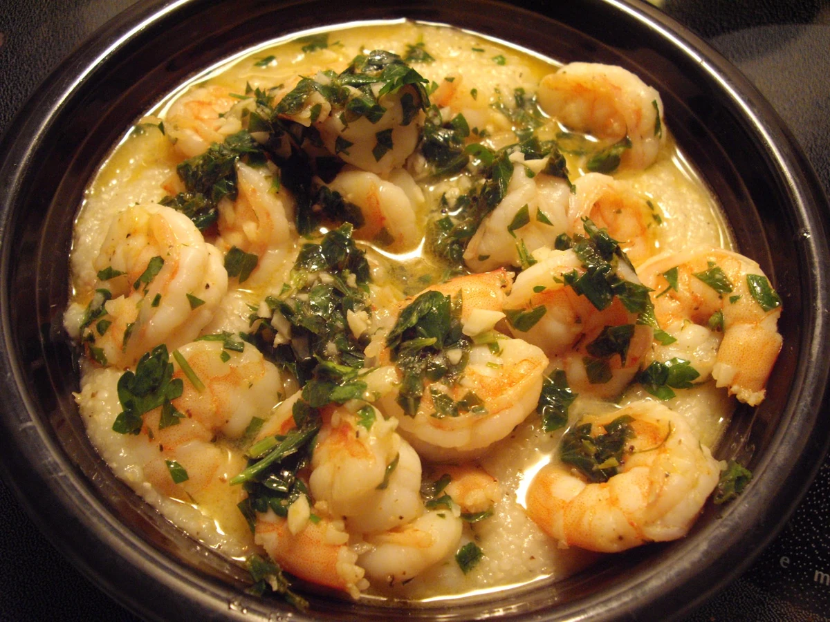 LemonGarlic Shrimp and Grits Healthy Recipes Wiki Fandom