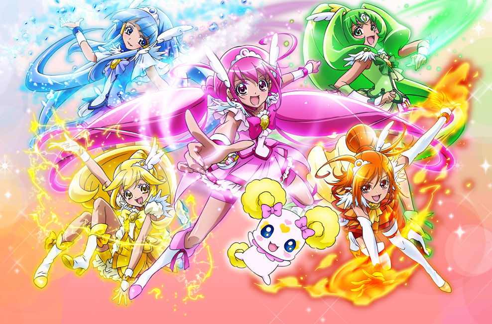 Glitter force as precure - Comic Studio