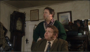 David and vernon watch as Wilf leave