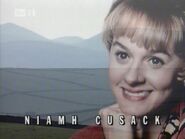 Niamh Cusack as Dr Kate Rowan in the 1992 Opening Titles