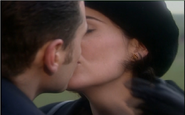 Jackie and Mike kiss in Testament