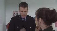Mike negotiates with Tricia Summerbee