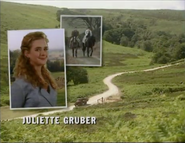 Juliette Gruber as Jo Rowan in the 1997 Opening Titles