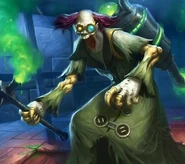 L'artwork de la carte Savant fou