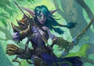 L'artwork de la carte Archère elfe