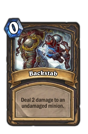 Backstab | Hearthstone: Heroes of Warcraft Wiki | Fandom