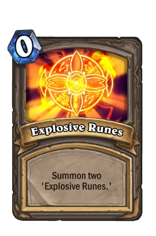 Explosive Runes (brawl) | Hearthstone: Heroes of Warcraft Wiki | Fandom