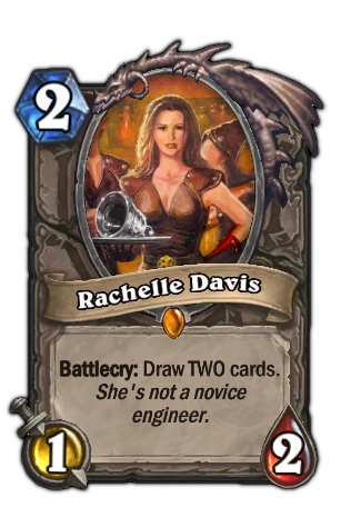 Rachelle Davis | Hearthstone: Heroes of Warcraft Wiki | Fandom