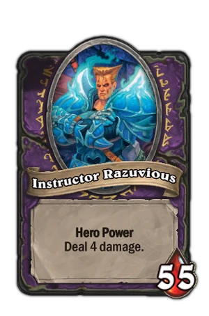 Instructor Razuvious (heroic) | Hearthstone: Heroes of Warcraft Wiki ...