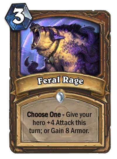 Feral Rage | Hearthstone: Heroes of Warcraft Wiki | Fandom